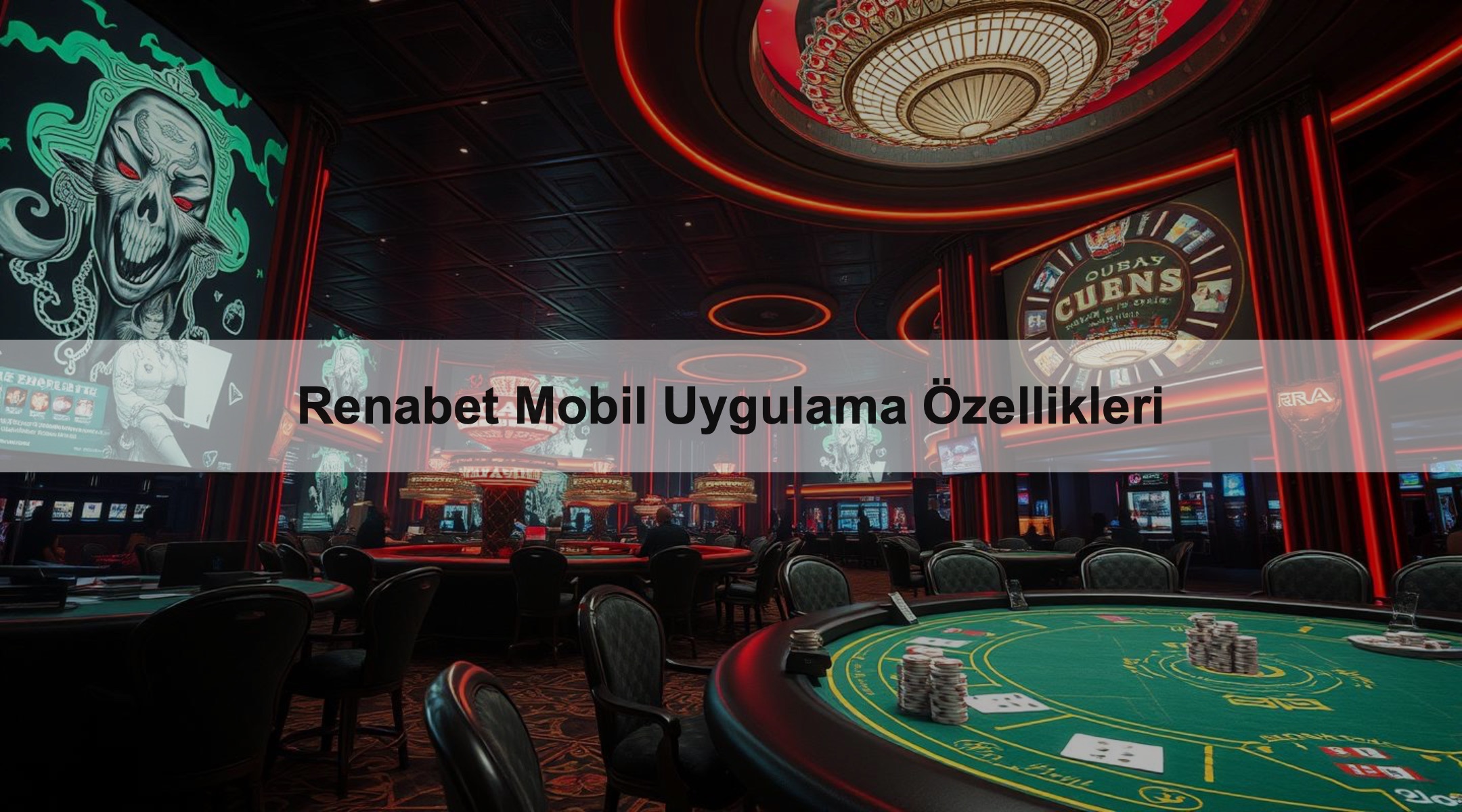 Renabet Mobil Uygulama Özellikleri