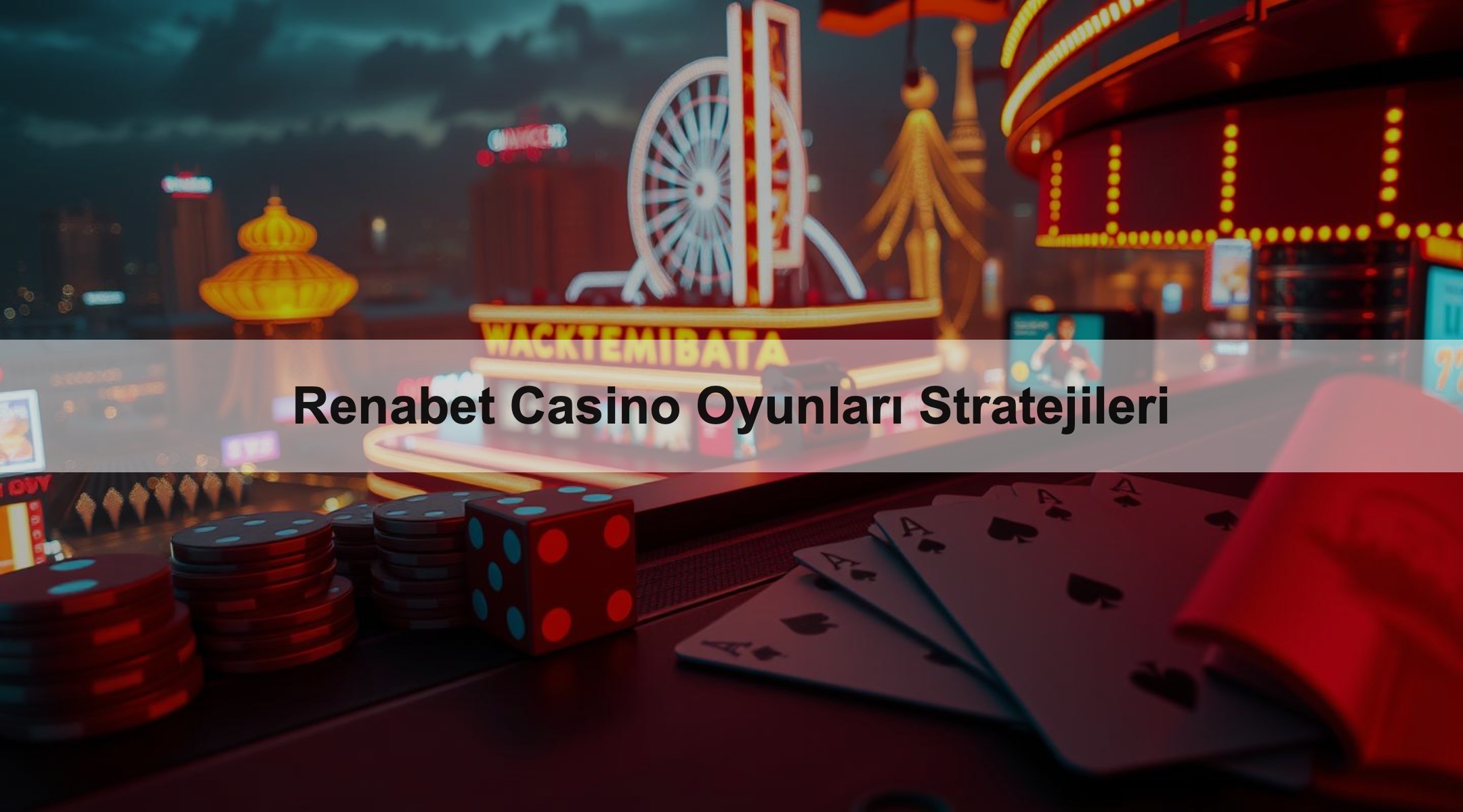 Renabet Casino Oyunları Stratejileri
